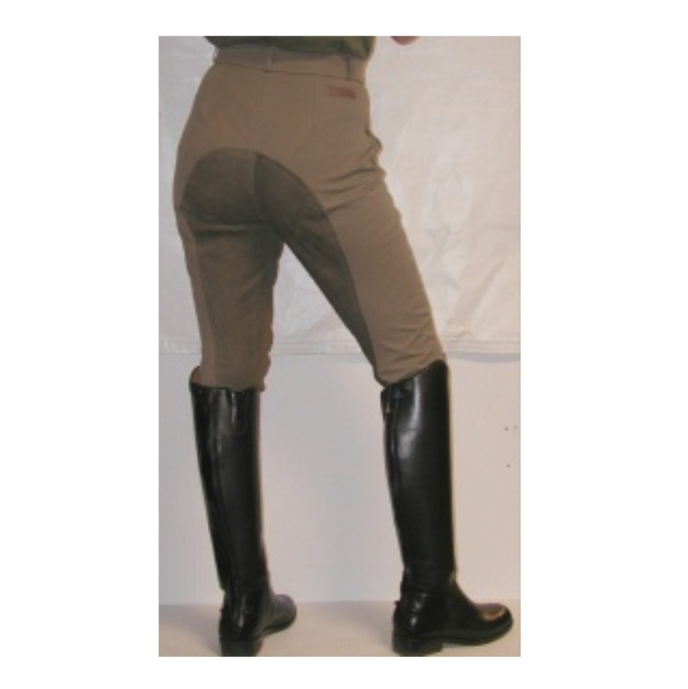 Trainer's Choice "Rachel" womens Equestrian Full Leather Seat Breeches Sz 32R